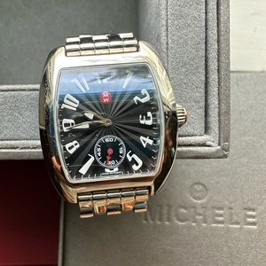 MICHELE watch. Stainless steel. Sapphire crystal and Swiss made. Good condition